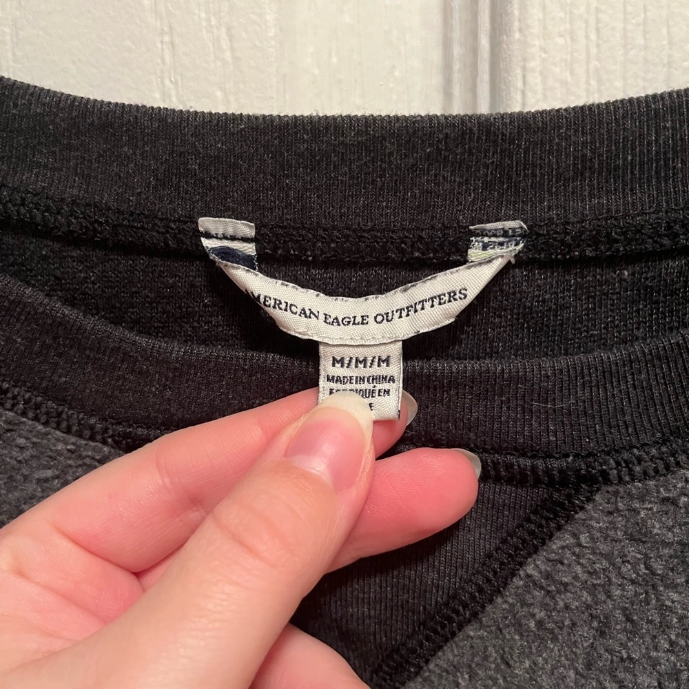 American Eagle Inside Out Tie Dye Sweatshirt - Picture 5 of 6